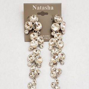 Waterfall Crystal Earrings
